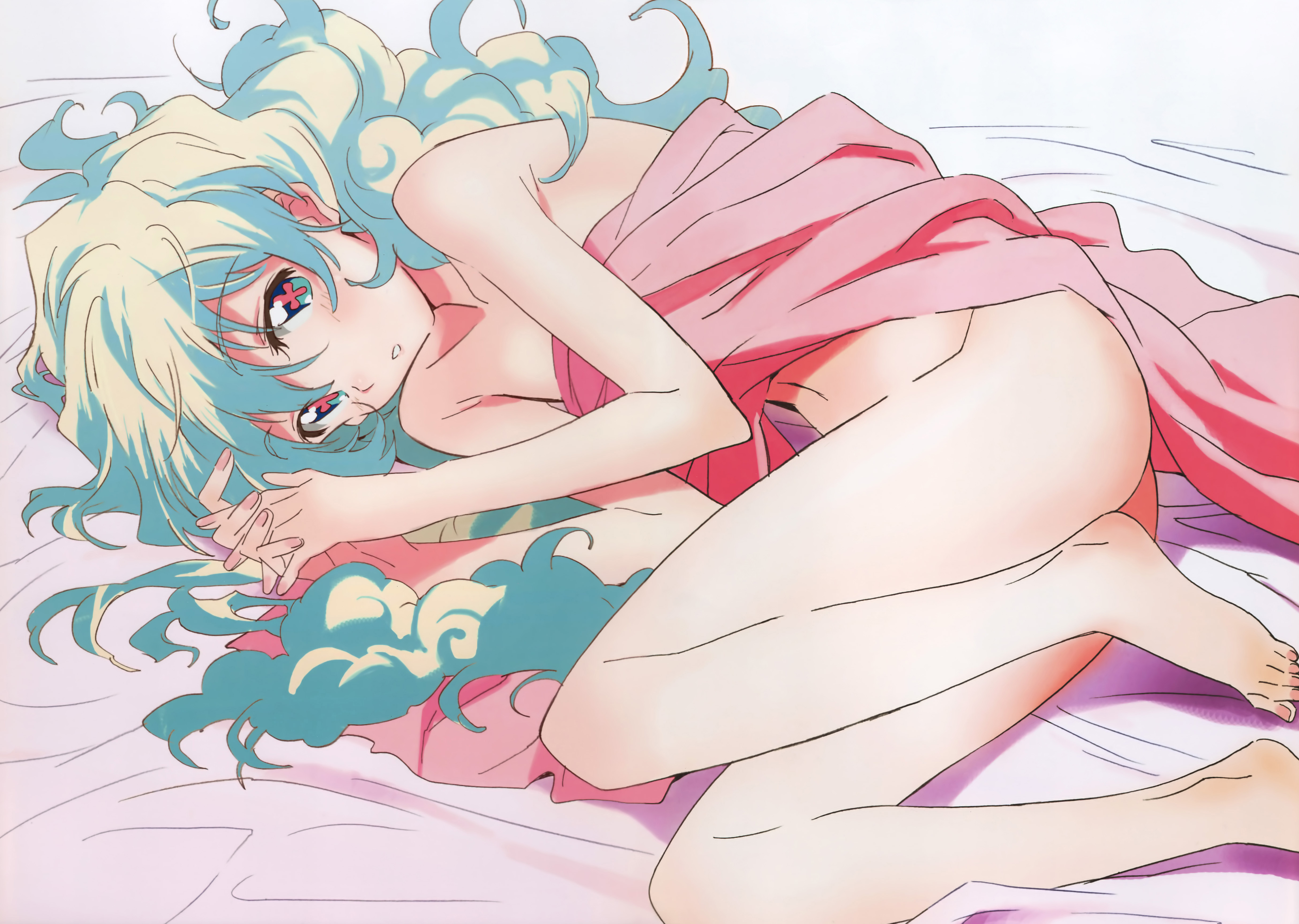 Tengen Toppa Gurren Lagann Nia Naked Sheets 28534 Yande Re